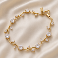Viral tulip bracelet, Anti-tarnish, Waterproof