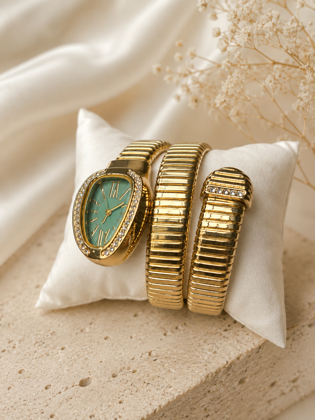 Viral SnakeWatch, Anti-Tarnish, Waterproof