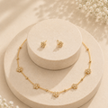 Anti-tarnish Chain With Earrings
